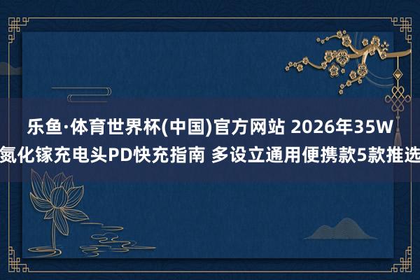 乐鱼·体育世界杯(中国)官方网站 2026年35W氮化镓充电头PD快充指南 多设立通用便携款5款推选