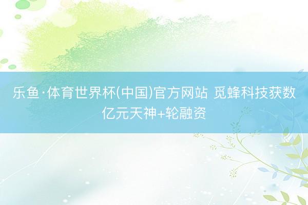 乐鱼·体育世界杯(中国)官方网站 觅蜂科技获数亿元天神+轮融资